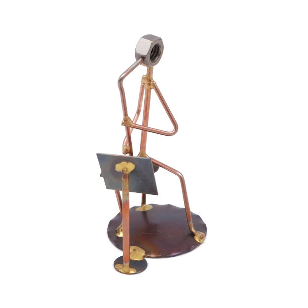 Saxophone with Music Stand