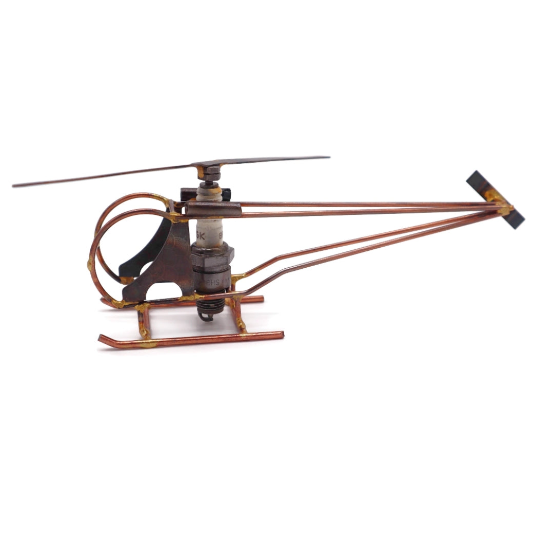 Utility Helicopter with Spin Blades