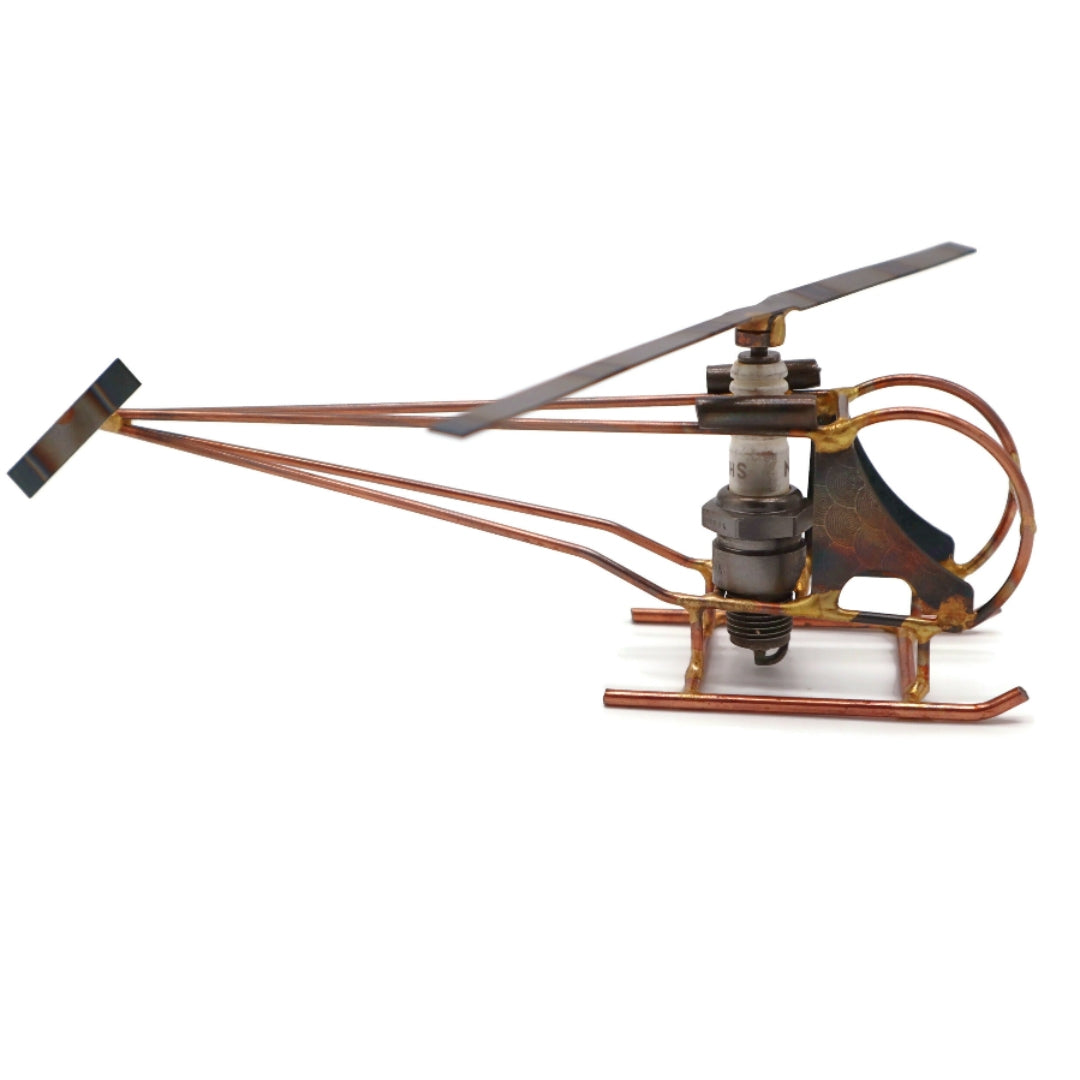 Utility Helicopter with Spin Blades